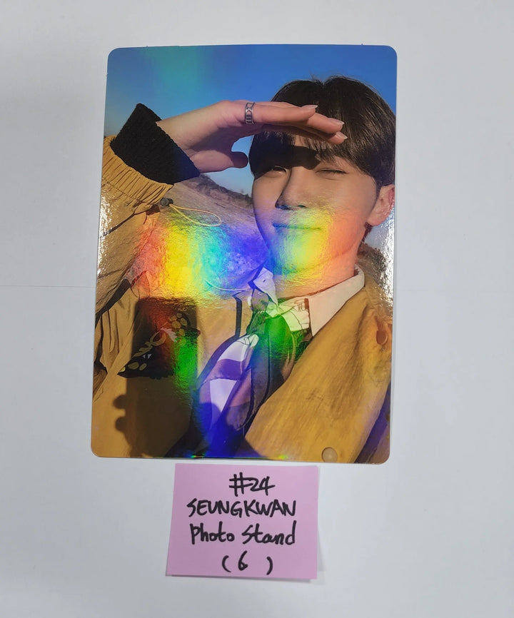 Seventeen 'FACE THE SUN' 4TH ALBUM - Weverse Shop Pre-Order Benefit Photocard, Hologram Photo Stand - HALLYUSUPERSTORE