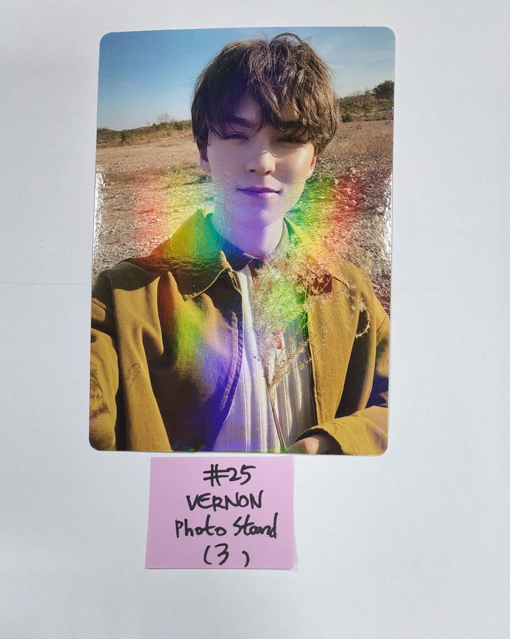 Seventeen 'FACE THE SUN' 4TH ALBUM - Weverse Shop Pre-Order Benefit Photocard, Hologram Photo Stand - HALLYUSUPERSTORE