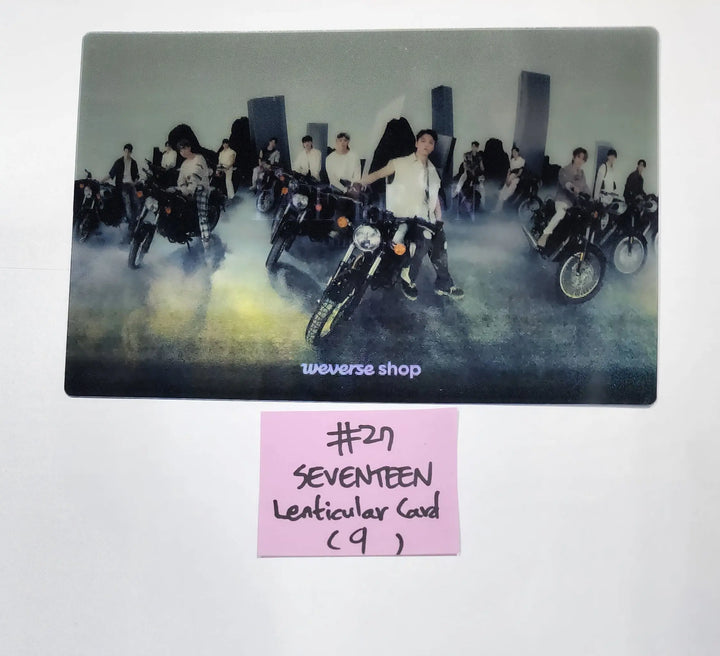 Seventeen 'FACE THE SUN' 4TH ALBUM - Weverse Shop Pre-Order Benefit Photocard, Hologram Photo Stand - HALLYUSUPERSTORE