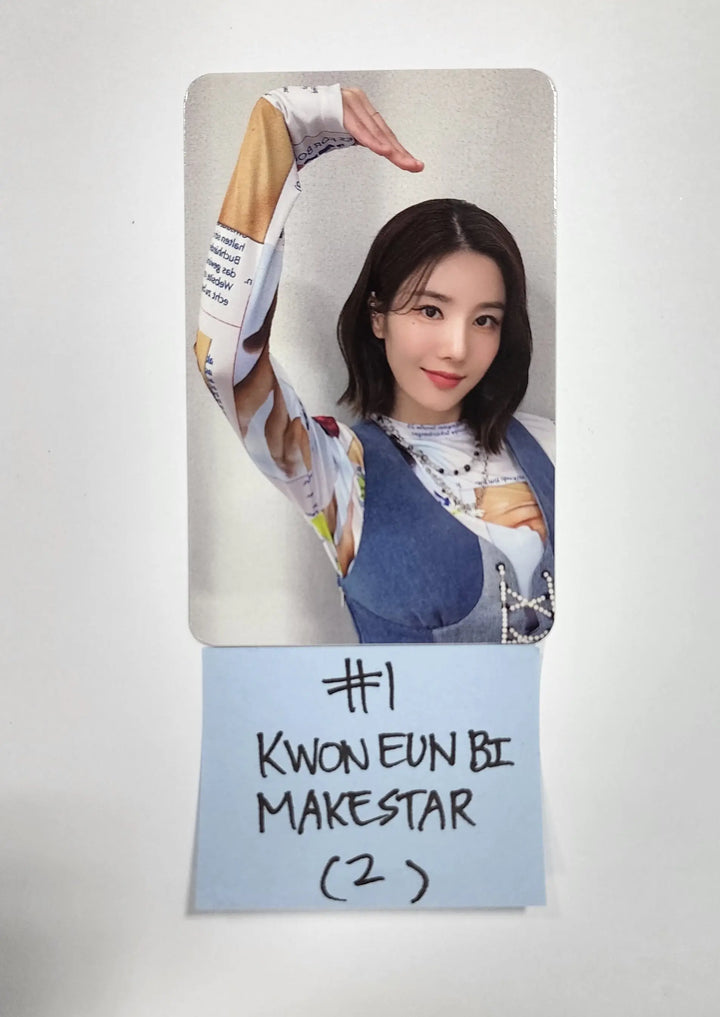 Kwon Eunbi "Color" - Makestar Fansign Event Photocard Round 2 - HALLYUSUPERSTORE