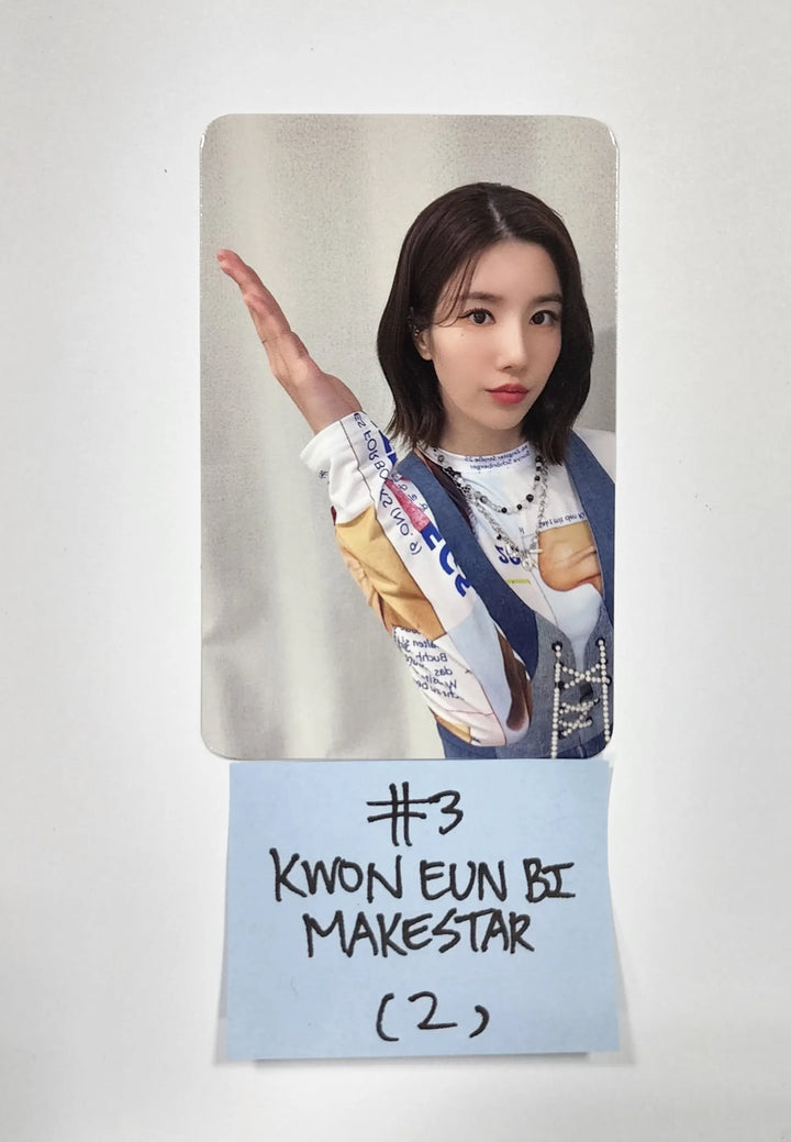 Kwon Eunbi "Color" - Makestar Fansign Event Photocard Round 2 - HALLYUSUPERSTORE