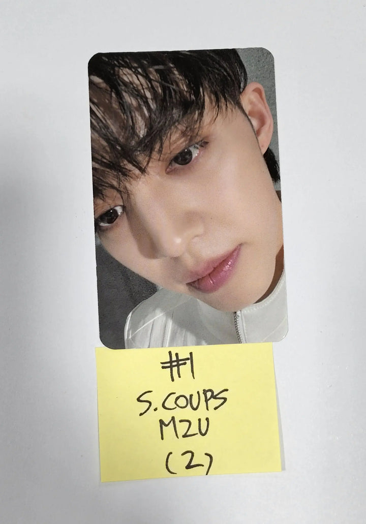 Seventeen 'FACE THE SUN' 4TH ALBUM - M2U Luckydraw Event PVC Photocard - HALLYUSUPERSTORE