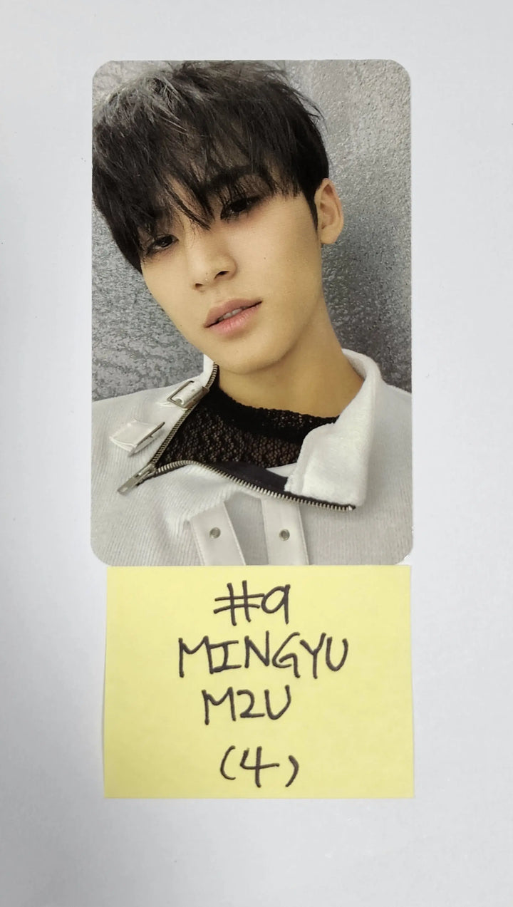 Seventeen 'FACE THE SUN' 4TH ALBUM - M2U Luckydraw Event PVC Photocard - HALLYUSUPERSTORE