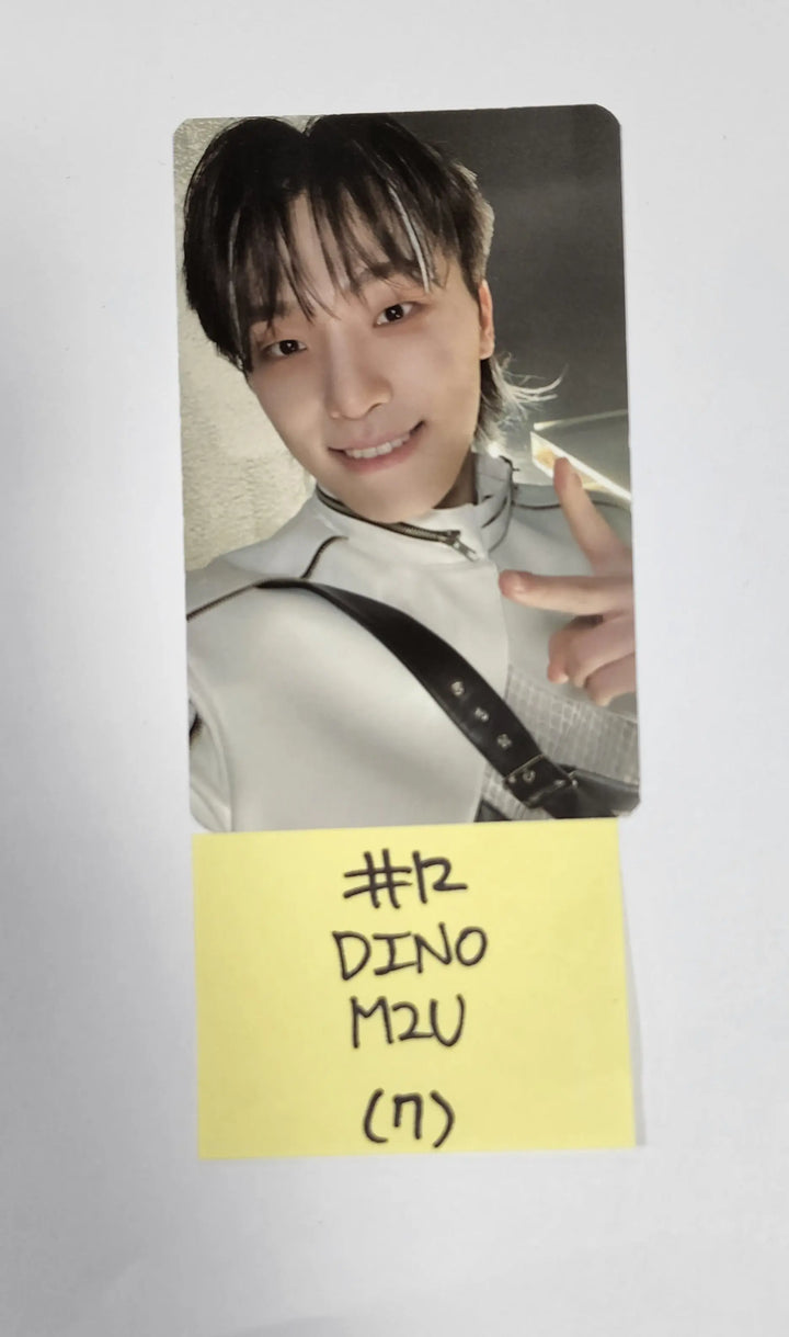 Seventeen 'FACE THE SUN' 4TH ALBUM - M2U Luckydraw Event PVC Photocard - HALLYUSUPERSTORE