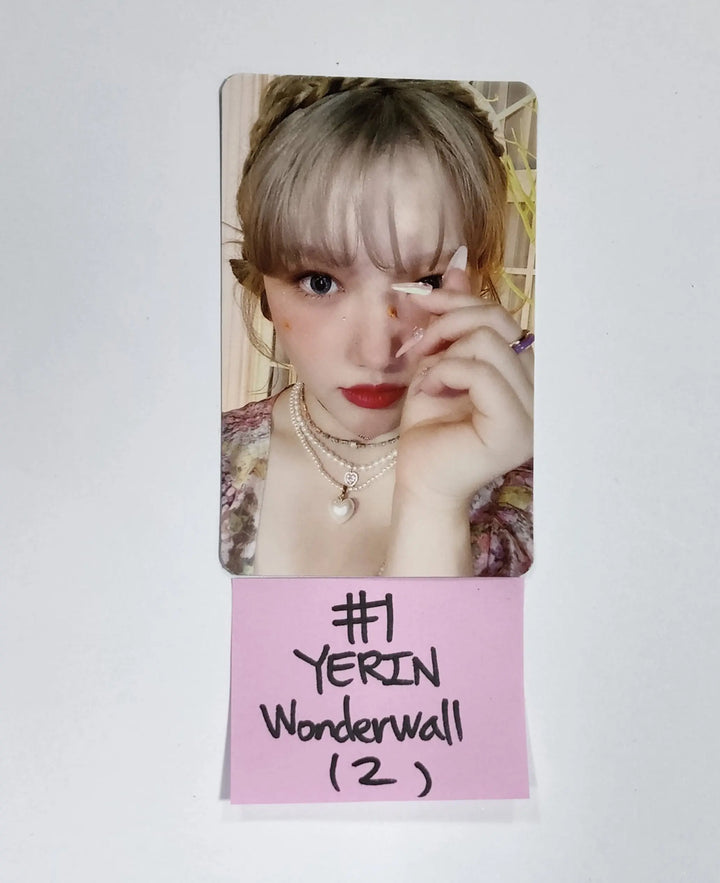 YERIN "ARIA" - Wonderwall Fansign Event Photocard - HALLYUSUPERSTORE