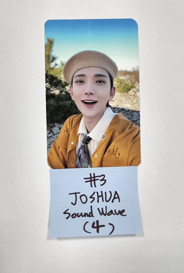 Seventeen 'FACE THE SUN' 4TH ALBUM - Soundwave Luckydraw Event PVC Photocard - HALLYUSUPERSTORE