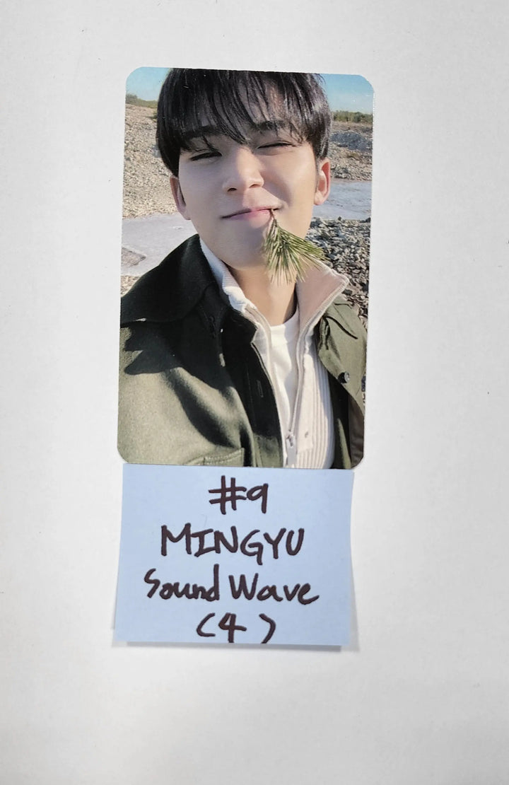 Seventeen 'FACE THE SUN' 4TH ALBUM - Soundwave Luckydraw Event PVC Photocard - HALLYUSUPERSTORE