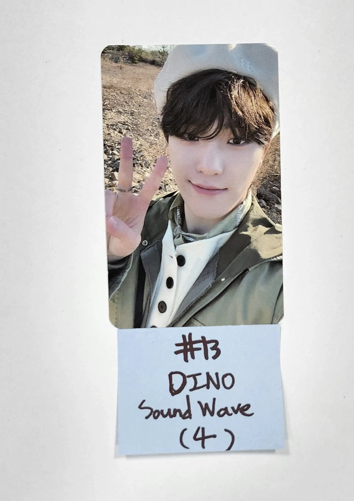 Seventeen 'FACE THE SUN' 4TH ALBUM - Soundwave Luckydraw Event PVC Photocard - HALLYUSUPERSTORE