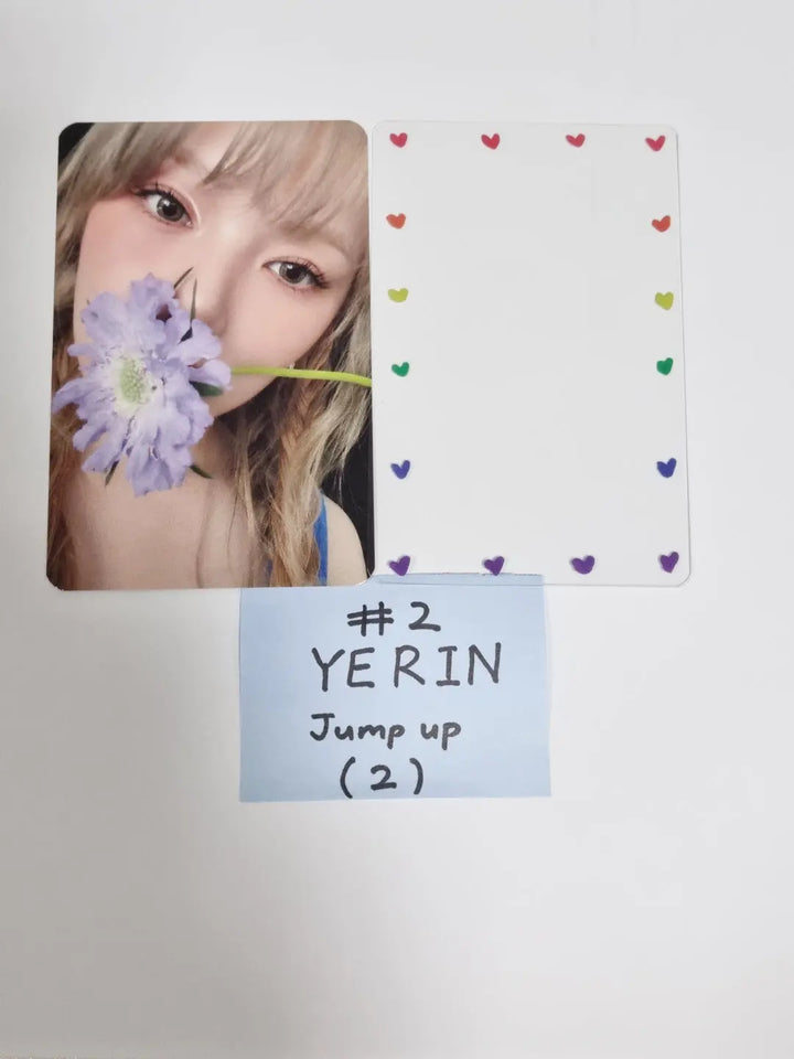 YERIN 'ARIA' 1st Mini - Jump Up Fansign Event Photocard - HALLYUSUPERSTORE
