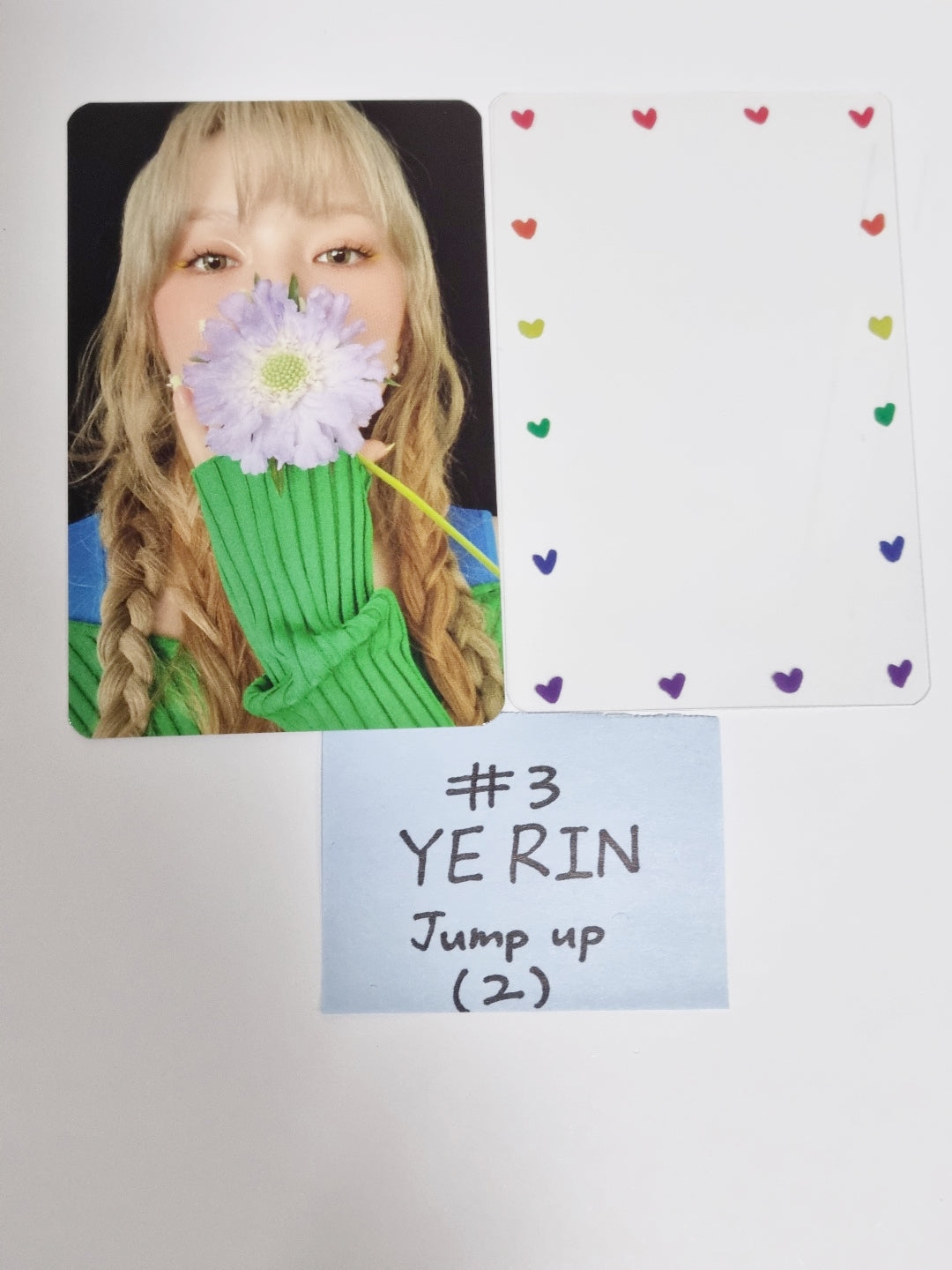 YERIN 'ARIA' 1st Mini - Jump Up Fansign Event Photocard
