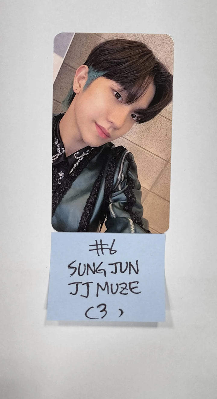 TNX "WAY UP" 1st Mini - JJ Muze Fansign Event Photocard - HALLYUSUPERSTORE