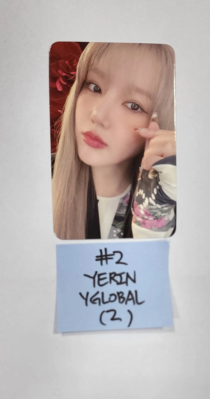 YERIN 'ARIA' 1st Mini - YGLOBAL Fansign Event Photocard - HALLYUSUPERSTORE