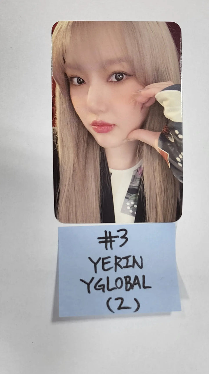 YERIN 'ARIA' 1st Mini - YGLOBAL Fansign Event Photocard - HALLYUSUPERSTORE