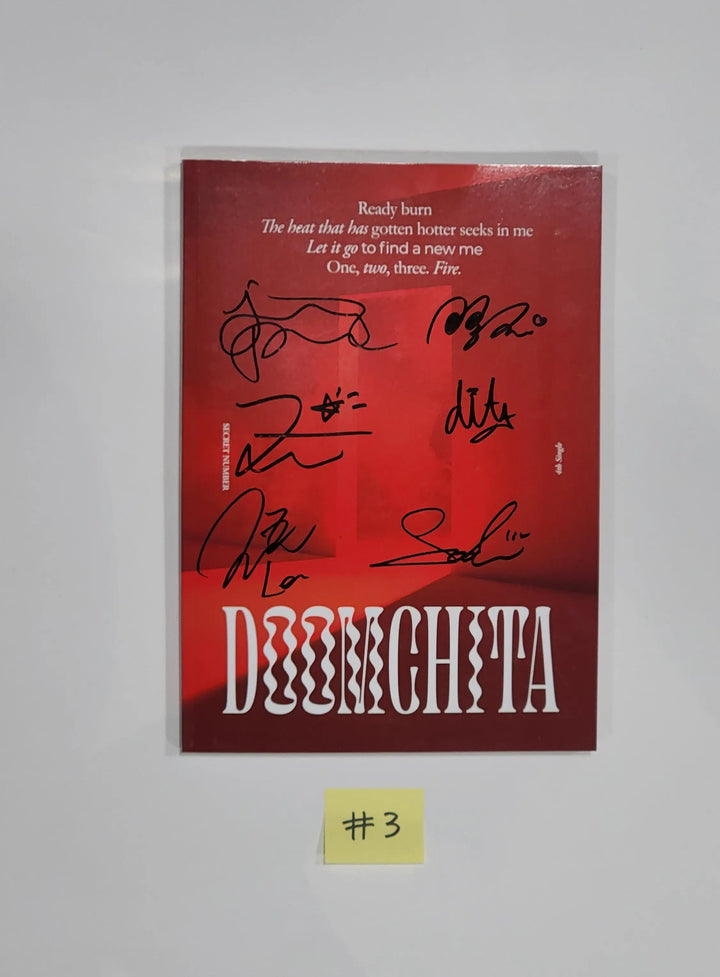 Secret Number "DOOMCHITA" - Hand Autographed(Signed) Promo Album - HALLYUSUPERSTORE