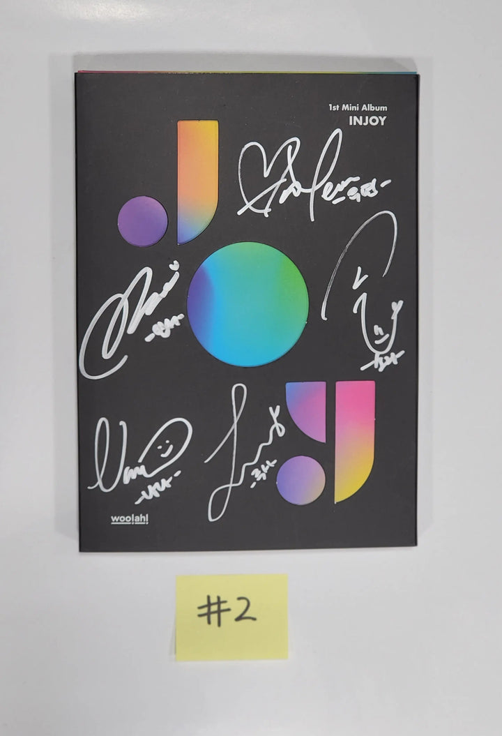 Woo!ah! "JOY" - Hand Autographed(Signed) Promo Album - HALLYUSUPERSTORE