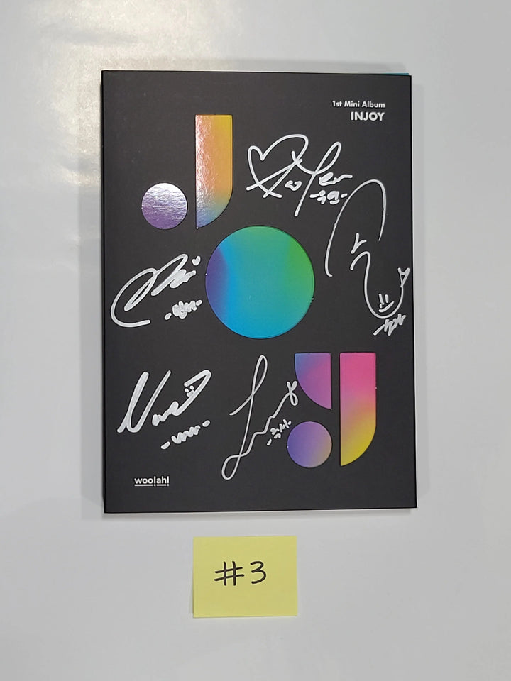 Woo!ah! "JOY" - Hand Autographed(Signed) Promo Album - HALLYUSUPERSTORE
