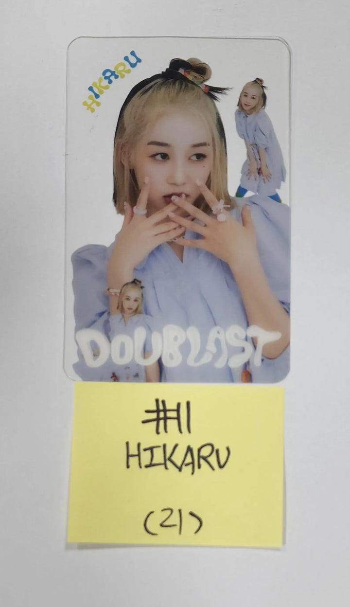 Kep1er "DOUBLAST" 2st - Clear Photocard, Clear Photocard Frame - HALLYUSUPERSTORE