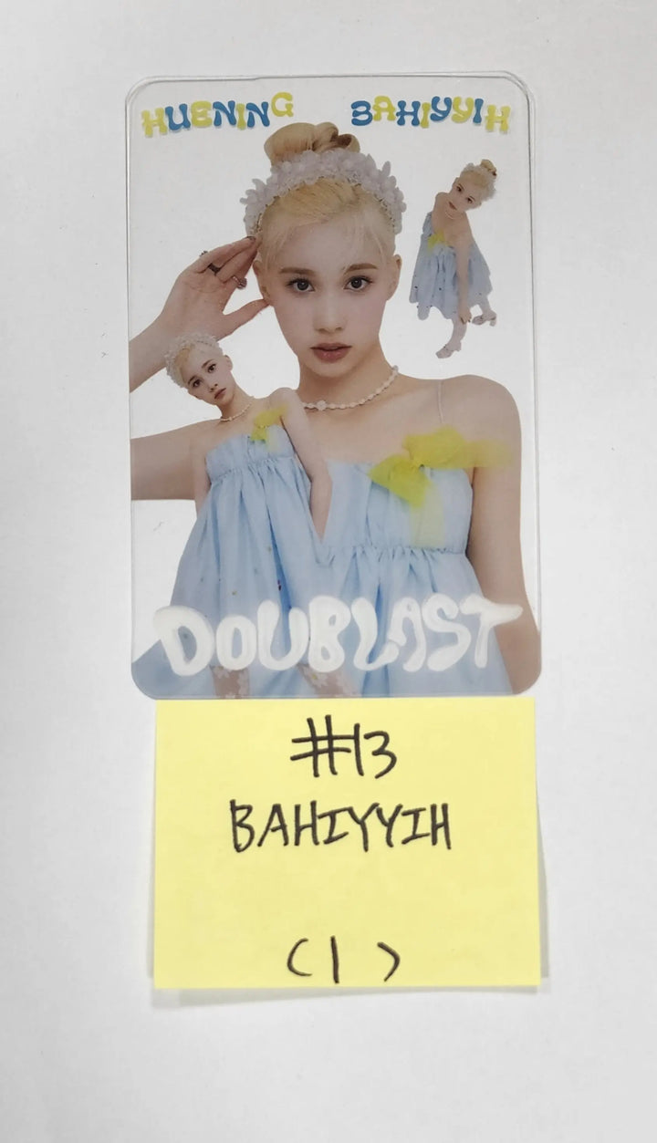 Kep1er "DOUBLAST" 2st - Clear Photocard, Clear Photocard Frame - HALLYUSUPERSTORE