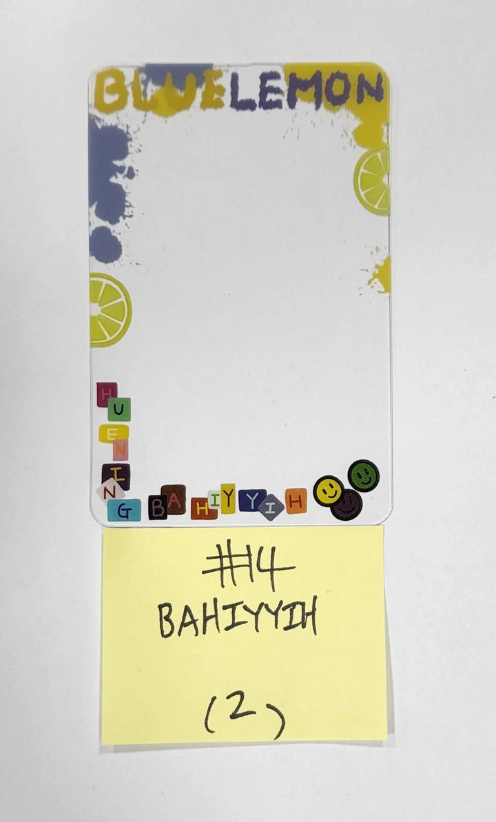 Kep1er "DOUBLAST" 2st - Clear Photocard, Clear Photocard Frame - HALLYUSUPERSTORE
