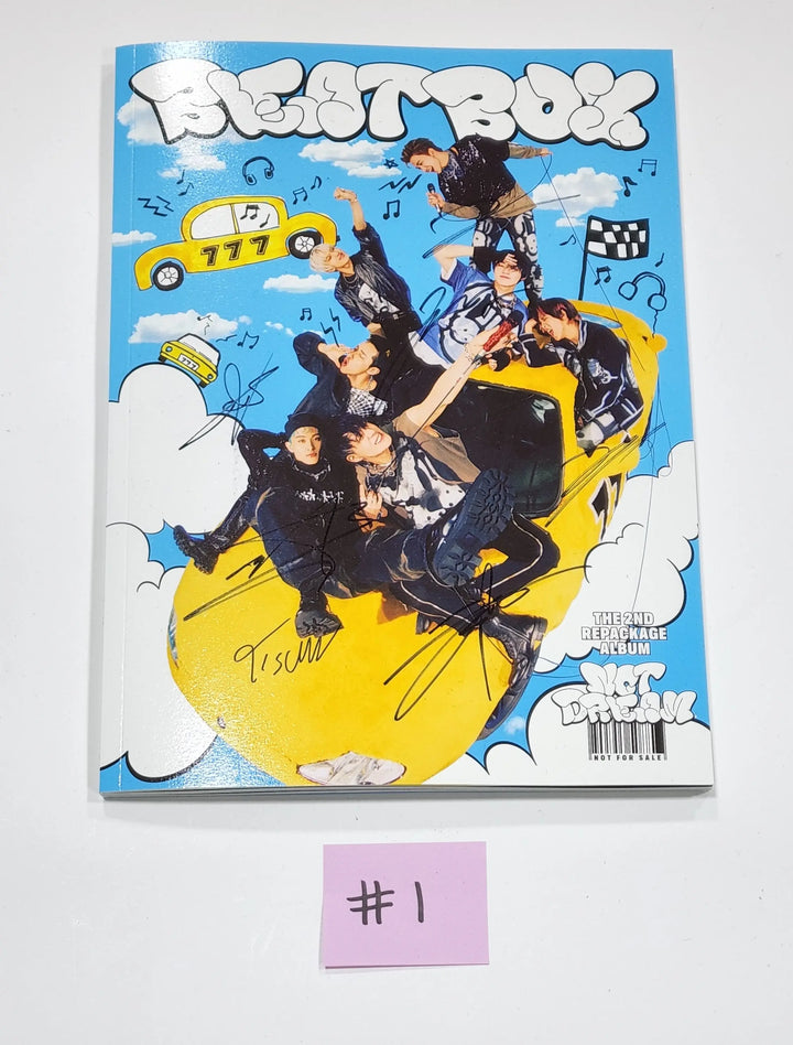 NCT Dream 'Beatbox' - Hand Autographed(Signed) Promo Album - Must Read! - HALLYUSUPERSTORE