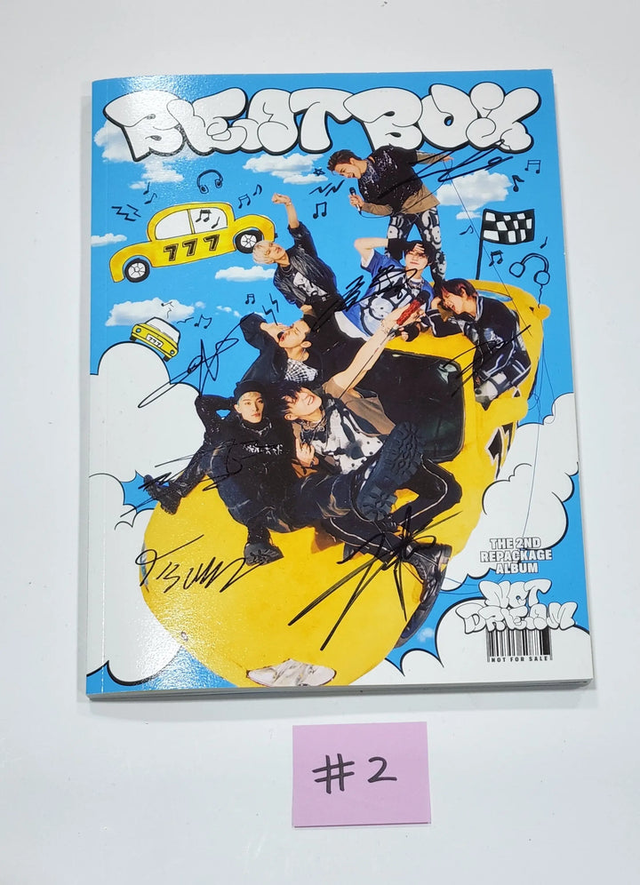 NCT Dream 'Beatbox' - Hand Autographed(Signed) Promo Album - Must Read! - HALLYUSUPERSTORE