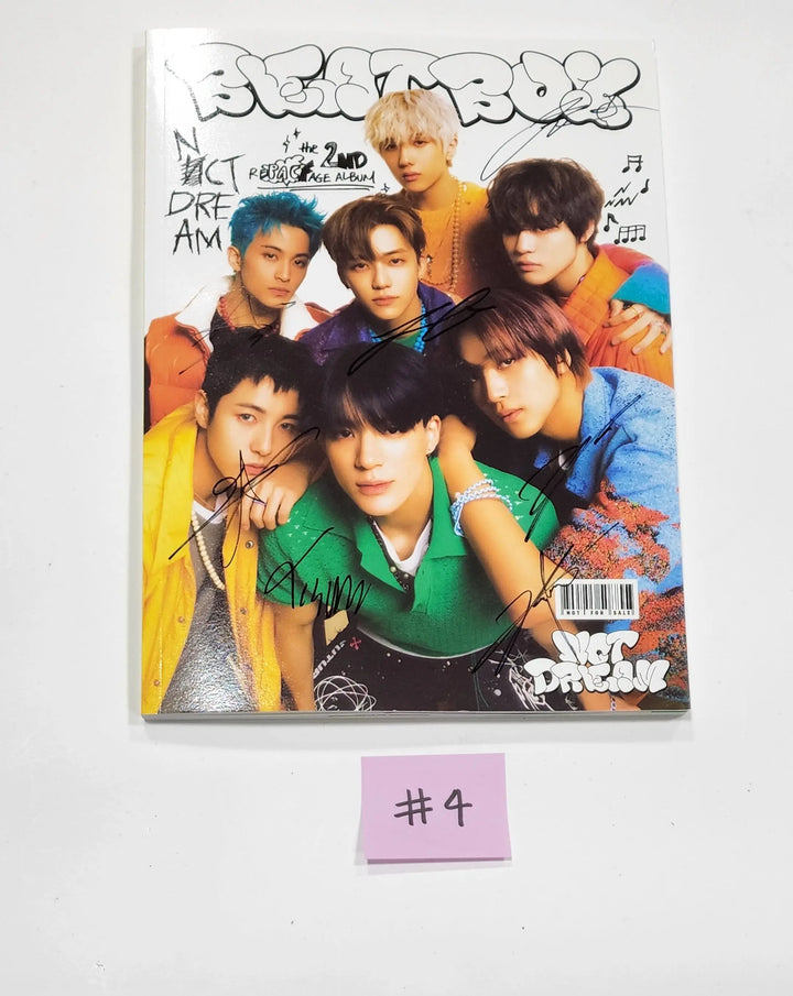 NCT Dream 'Beatbox' - Hand Autographed(Signed) Promo Album - Must Read! - HALLYUSUPERSTORE