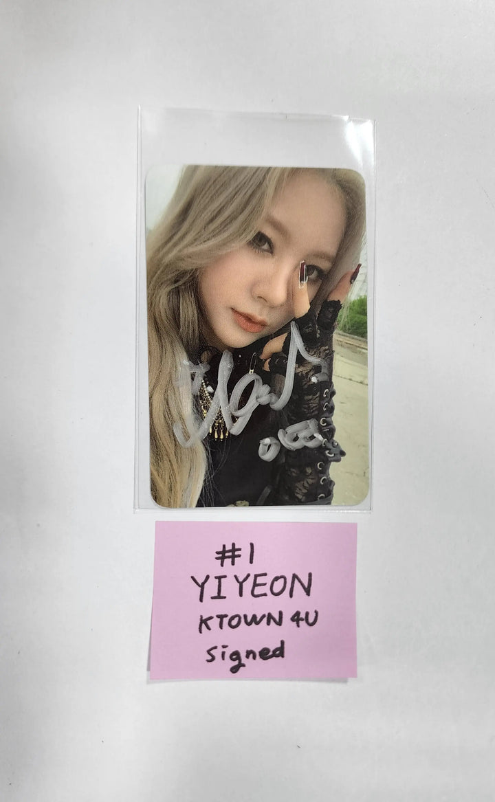 BVNDIT "Re-Original" - Hand Autographed(Signed) Photocard - HALLYUSUPERSTORE