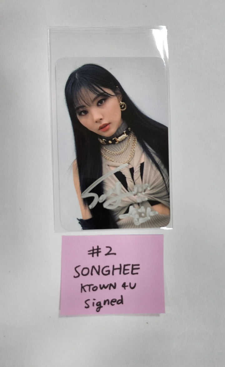 BVNDIT "Re-Original" - Hand Autographed(Signed) Photocard - HALLYUSUPERSTORE