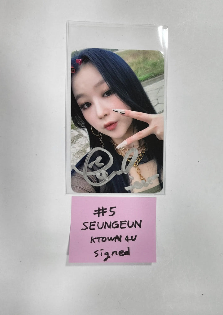 BVNDIT "Re-Original" - Hand Autographed(Signed) Photocard - HALLYUSUPERSTORE
