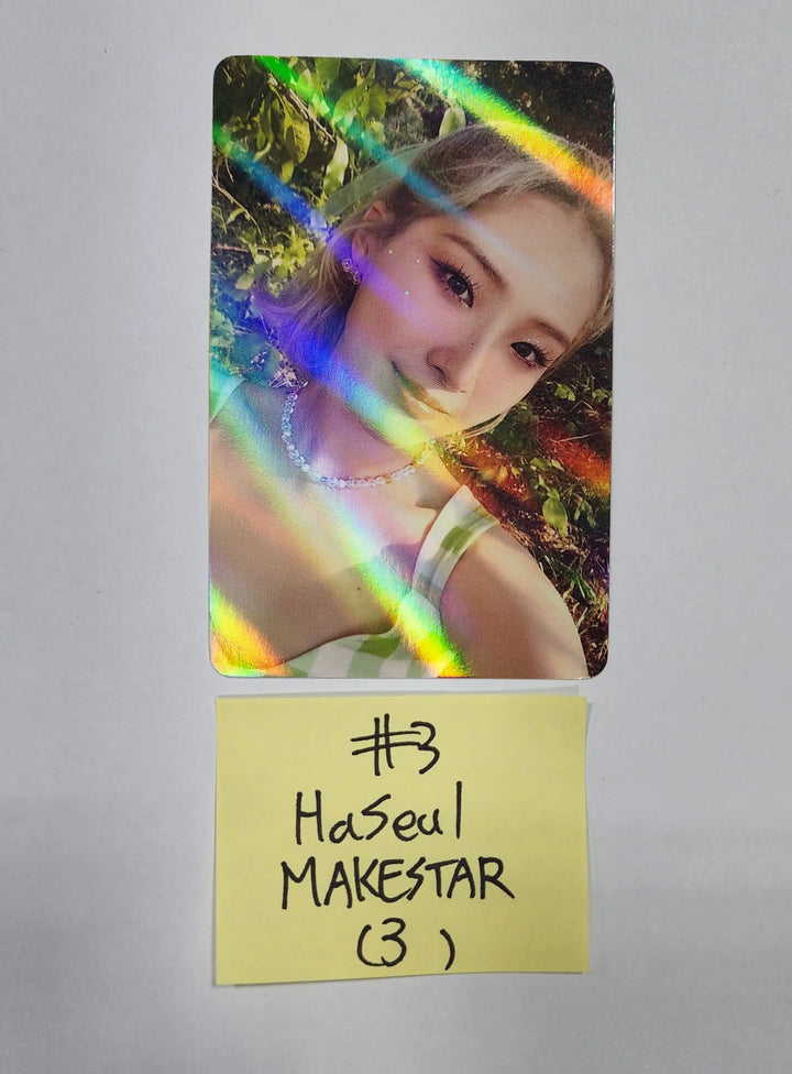LOONA "Flip That" Summer Special Mini Album - Makestar Pre-Order Benefit Hologram Photocard - HALLYUSUPERSTORE