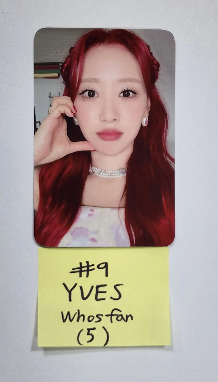 LOONA "Flip That" Summer Special Mini Album - Whos Fan Cafe Luckydraw Event Photocard, 4 x 6 Photo - HALLYUSUPERSTORE