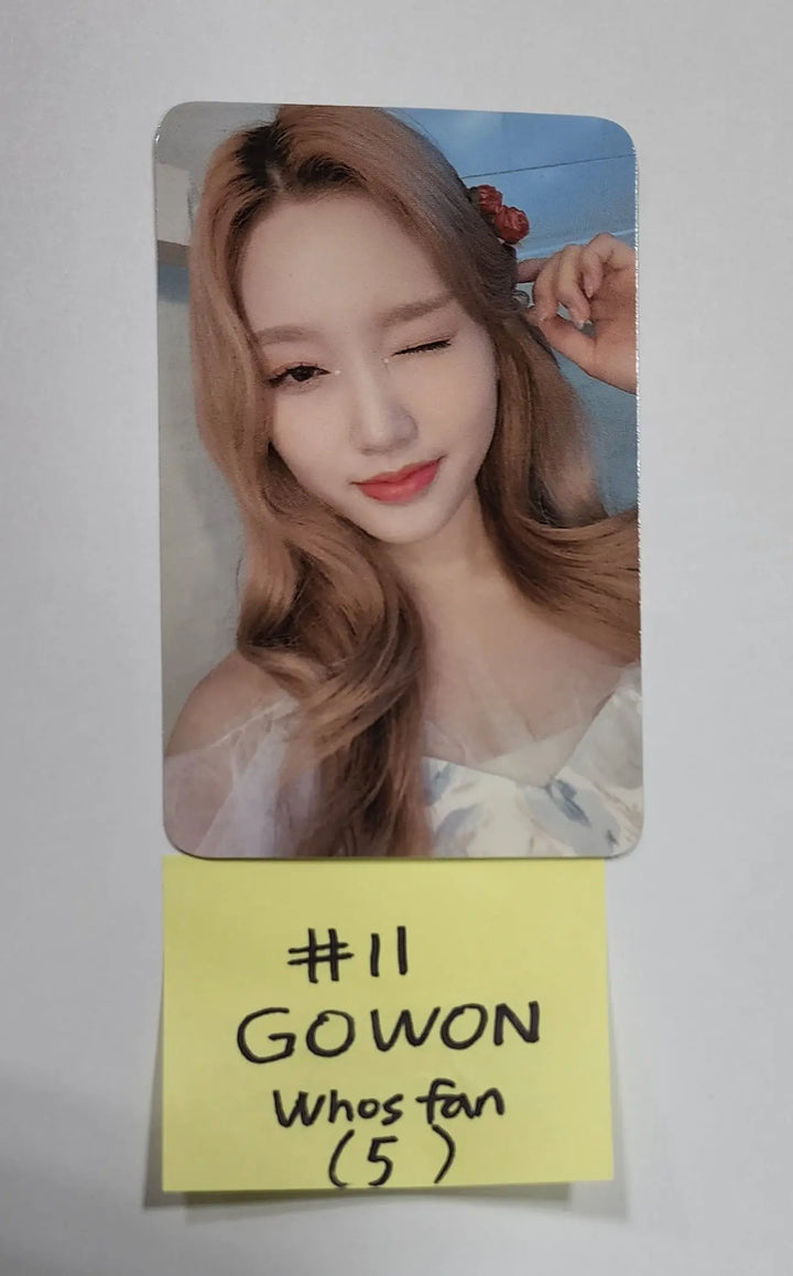 LOONA "Flip That" Summer Special Mini Album - Whos Fan Cafe Luckydraw Event Photocard, 4 x 6 Photo - HALLYUSUPERSTORE