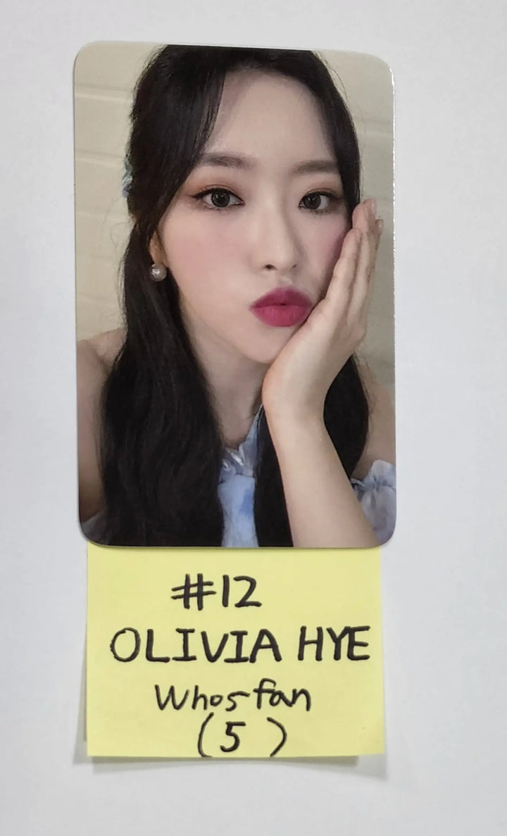 LOONA "Flip That" Summer Special Mini Album - Whos Fan Cafe Luckydraw Event Photocard, 4 x 6 Photo - HALLYUSUPERSTORE