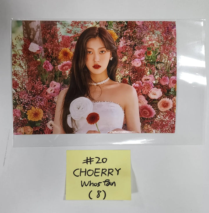 LOONA "Flip That" Summer Special Mini Album - Whos Fan Cafe Luckydraw Event Photocard, 4 x 6 Photo - HALLYUSUPERSTORE