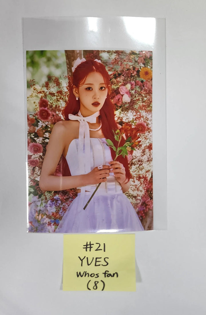 LOONA "Flip That" Summer Special Mini Album - Whos Fan Cafe Luckydraw Event Photocard, 4 x 6 Photo - HALLYUSUPERSTORE