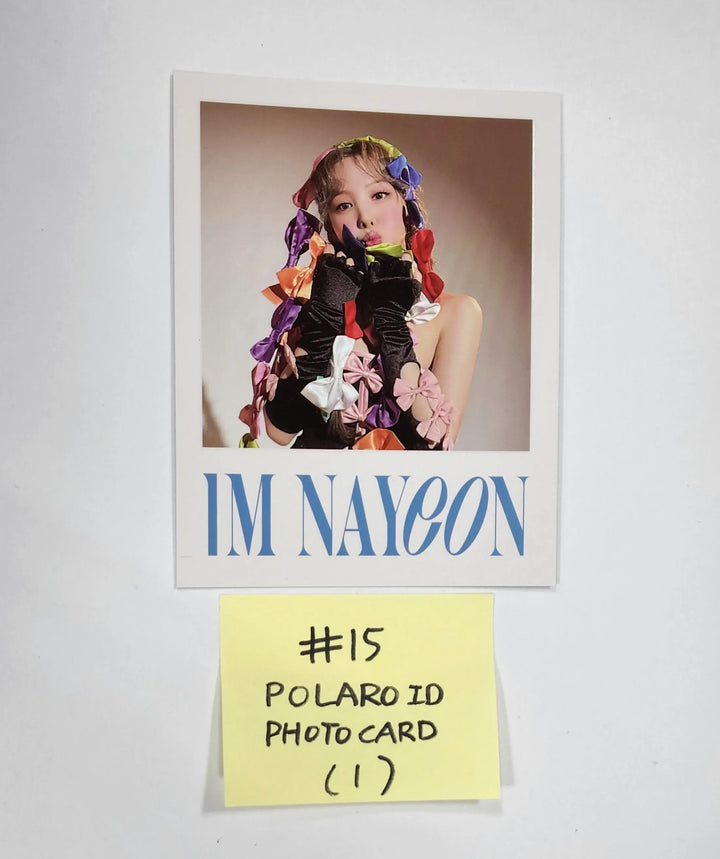 Nayeon "IM NAYEON" - Official Photocard, Business Card, Polaroid Photocard, Postcard (Updated 22.06.30) - HALLYUSUPERSTORE