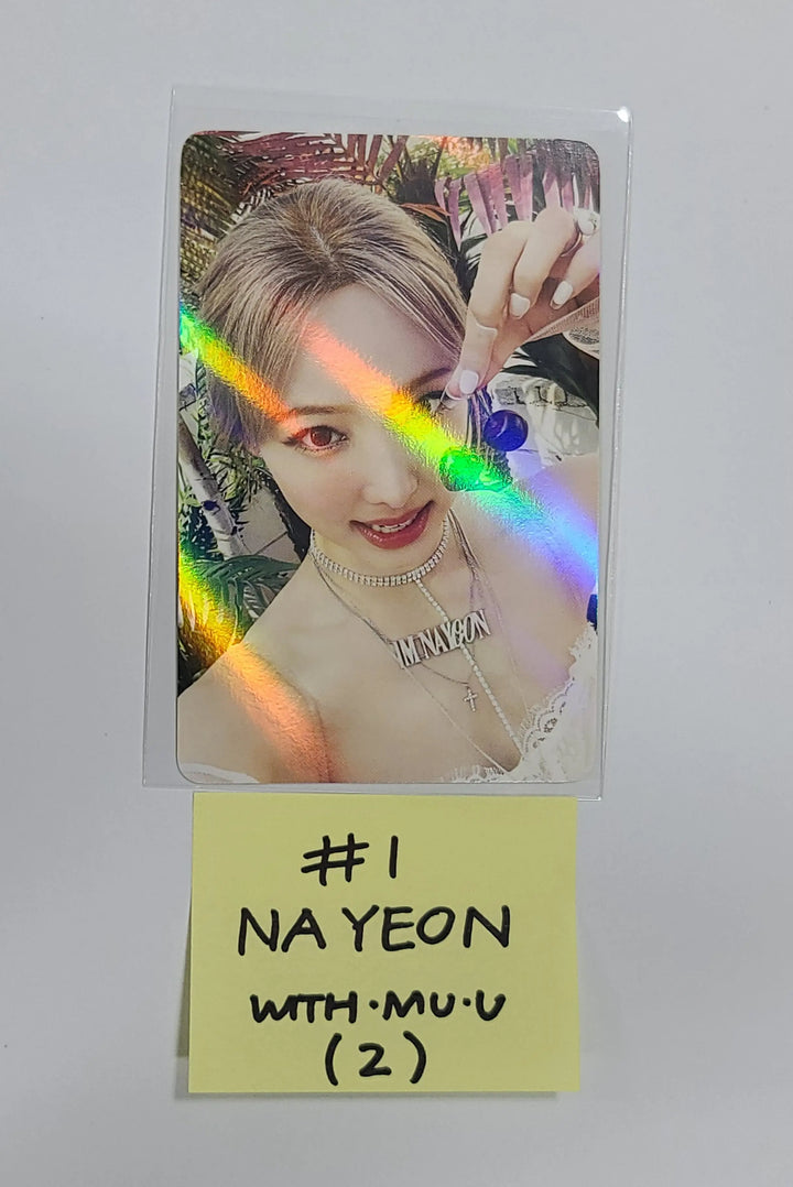 Nayeon "IM NAYEON" - Withmuu Pre-Order Benefit Hologram Photocard - HALLYUSUPERSTORE