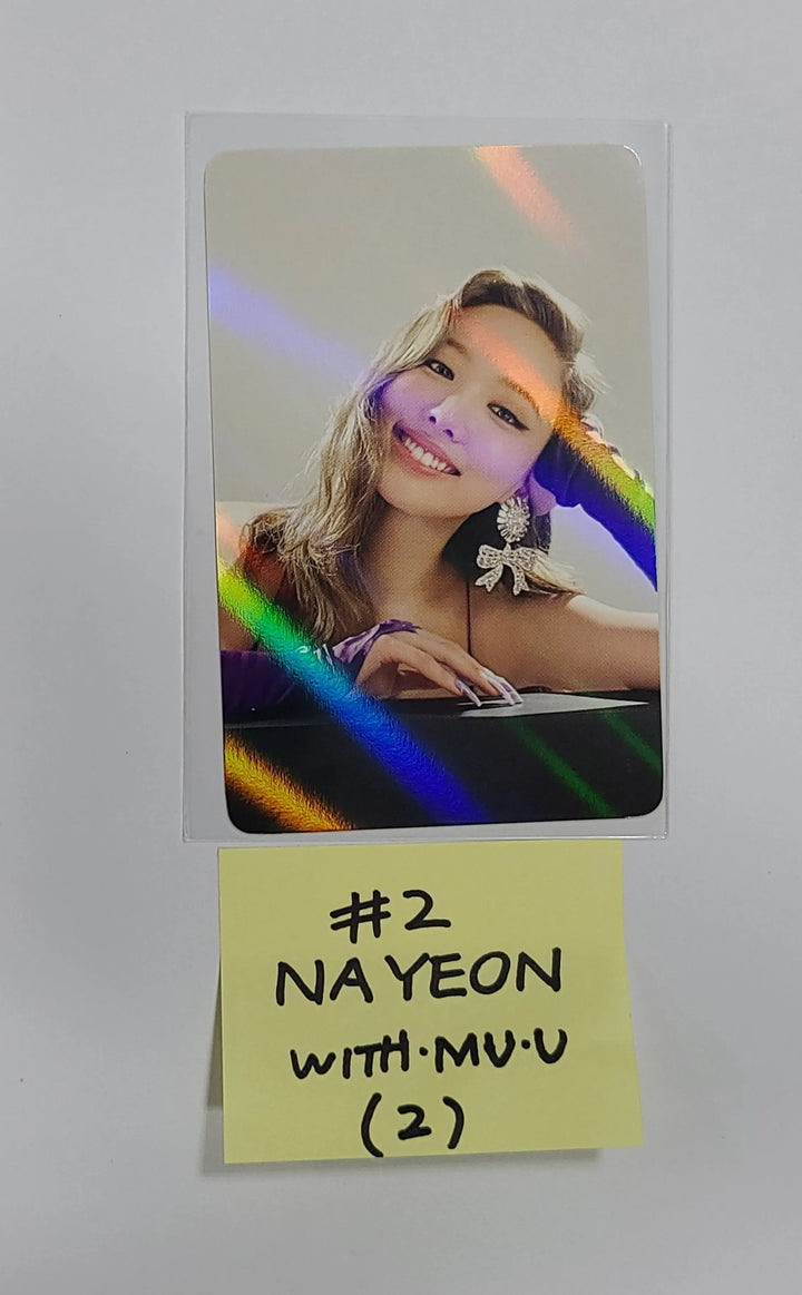 Nayeon "IM NAYEON" - Withmuu Pre-Order Benefit Hologram Photocard - HALLYUSUPERSTORE