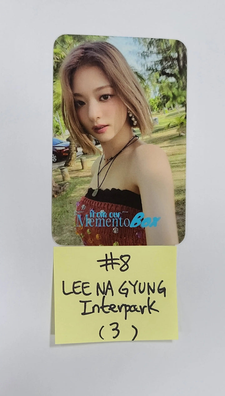 Fromis_9 "from our Memento Box" - Interpark Pre-Order Benefit Transparent PVC Photocard - HALLYUSUPERSTORE