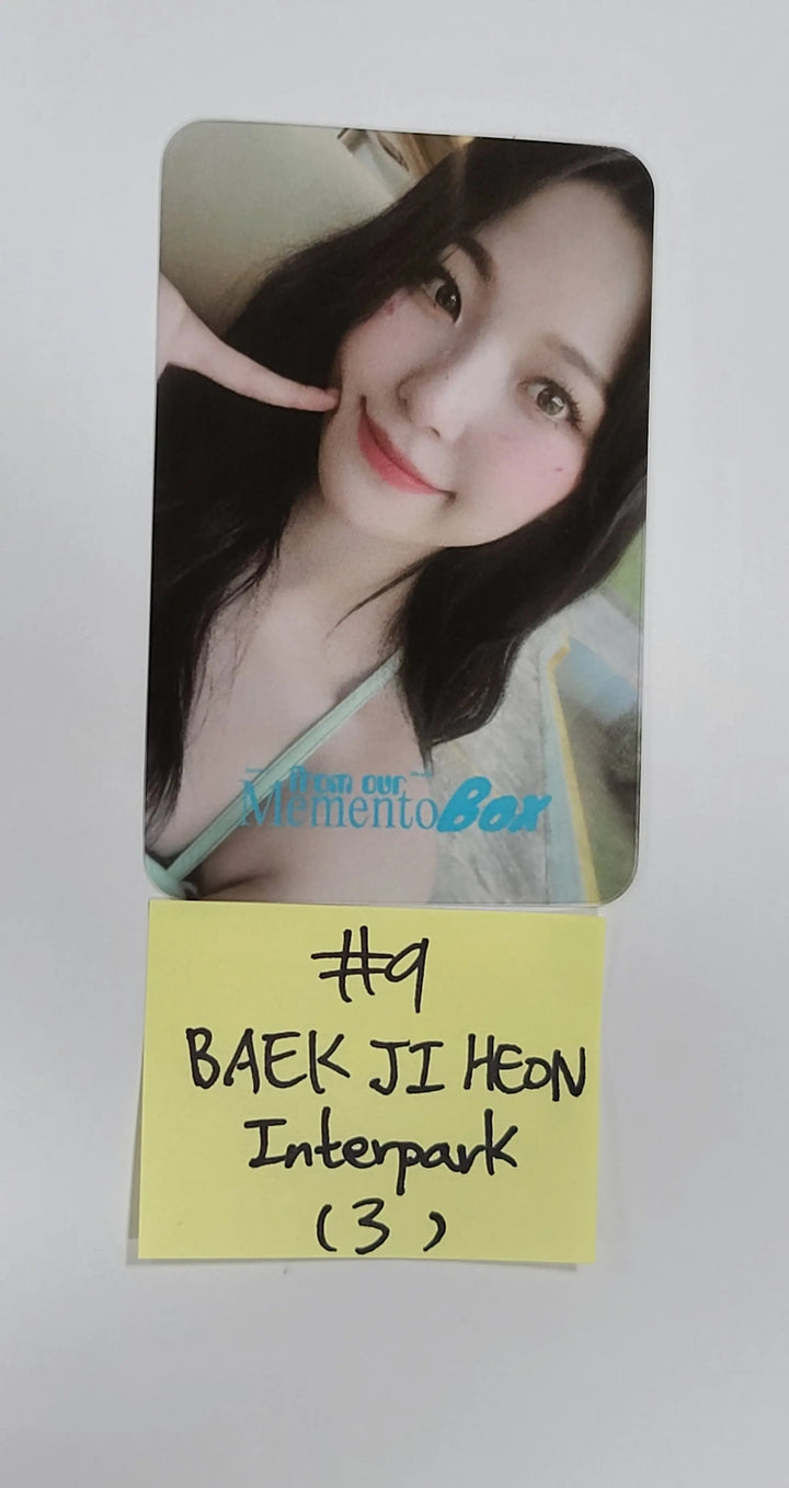 Fromis_9 "from our Memento Box" - Interpark Pre-Order Benefit Transparent PVC Photocard - HALLYUSUPERSTORE
