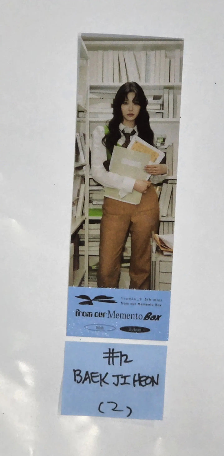 Fromis_9 "from our Memento Box" - Official Photo Ticket - HALLYUSUPERSTORE