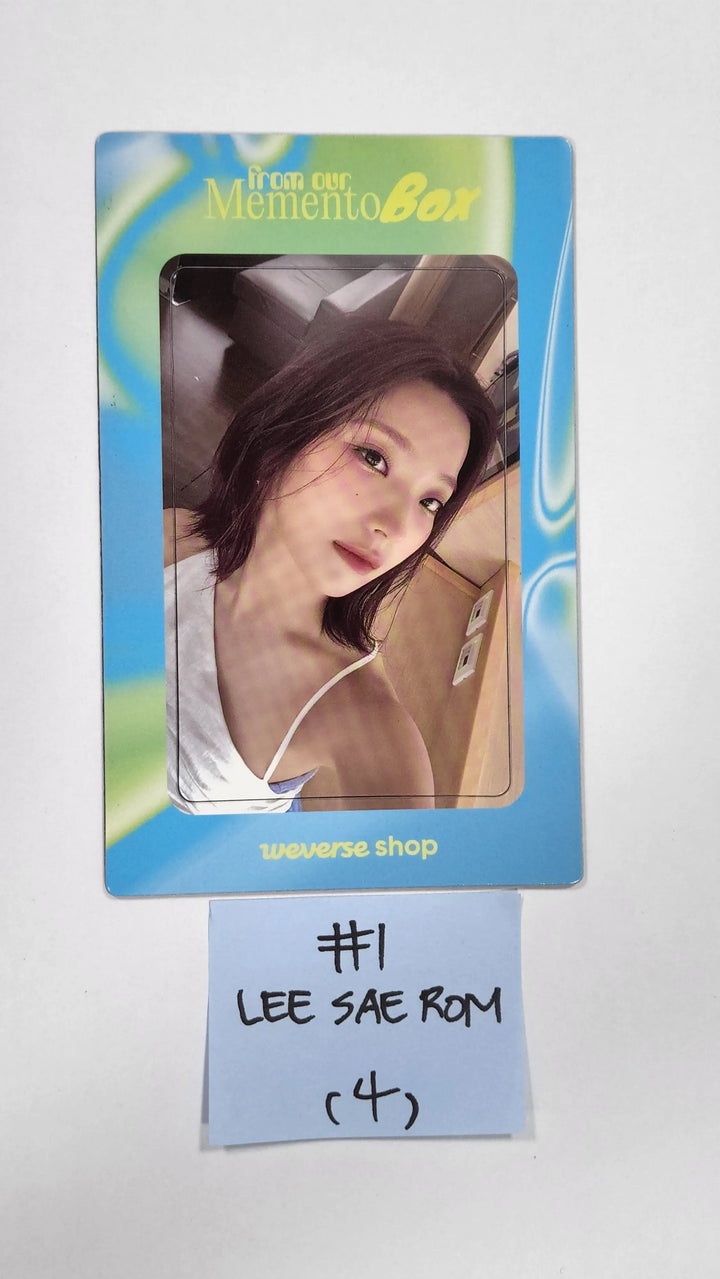 Fromis_9 "from our Memento Box" - Weverse Shop Pre-Order Benefit Magnet + Photocard Set - HALLYUSUPERSTORE