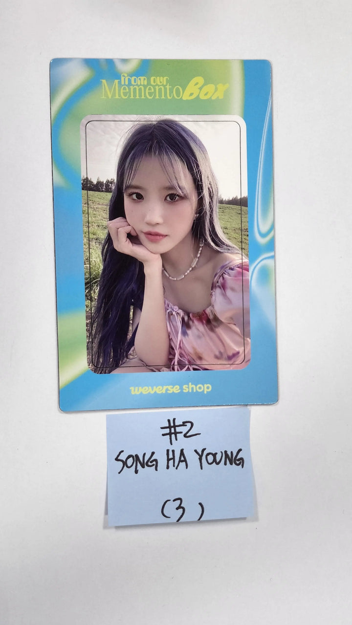 Fromis_9 "from our Memento Box" - Weverse Shop Pre-Order Benefit Magnet + Photocard Set - HALLYUSUPERSTORE