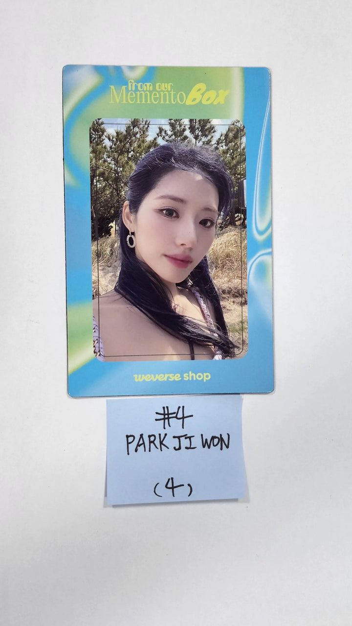 Fromis_9 "from our Memento Box" - Weverse Shop Pre-Order Benefit Magnet + Photocard Set - HALLYUSUPERSTORE