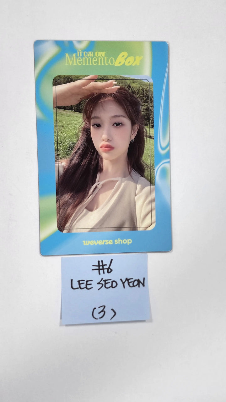 Fromis_9 "from our Memento Box" - Weverse Shop Pre-Order Benefit Magnet + Photocard Set - HALLYUSUPERSTORE