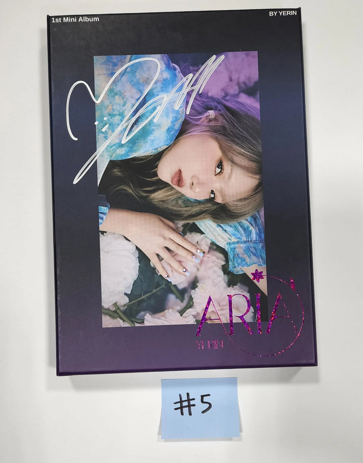 YERIN "ARIA" - Hand Autographed(Signed) Album - HALLYUSUPERSTORE