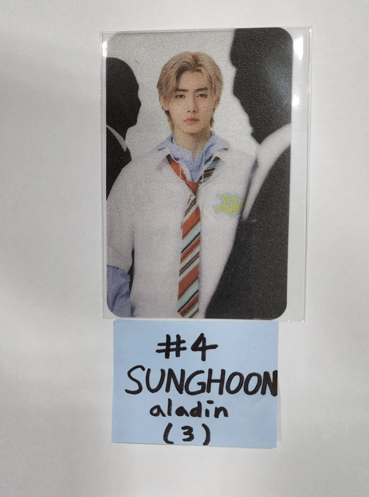 ENHYPEN "MANIFESTO : DAY 1" - Aladin Pre-Order Benefit Transparent Slim PVC Photocard, Sticker Set (2EA) - HALLYUSUPERSTORE