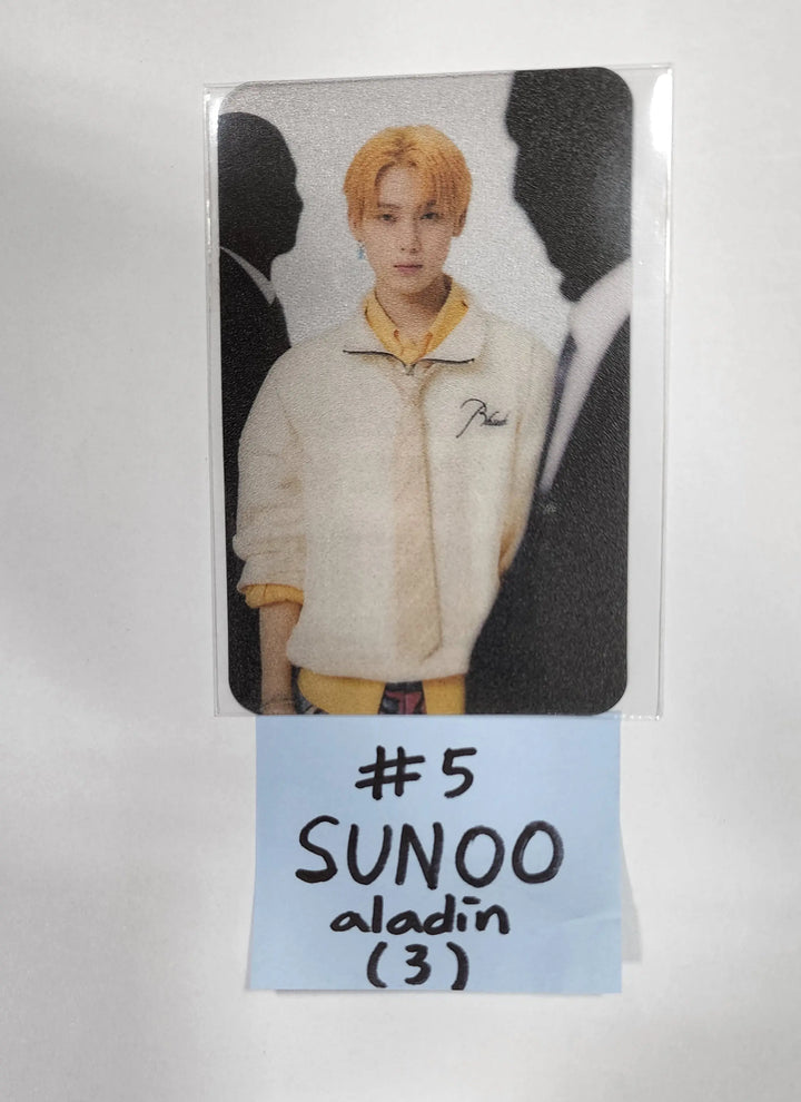 ENHYPEN "MANIFESTO : DAY 1" - Aladin Pre-Order Benefit Transparent Slim PVC Photocard, Sticker Set (2EA) - HALLYUSUPERSTORE
