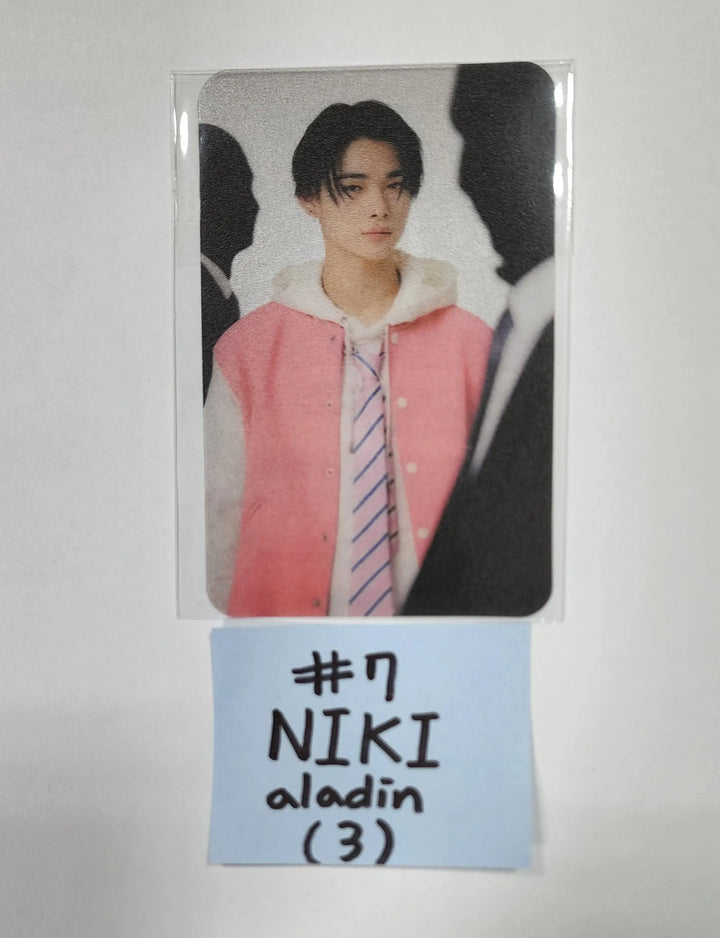 ENHYPEN "MANIFESTO : DAY 1" - Aladin Pre-Order Benefit Transparent Slim PVC Photocard, Sticker Set (2EA) - HALLYUSUPERSTORE