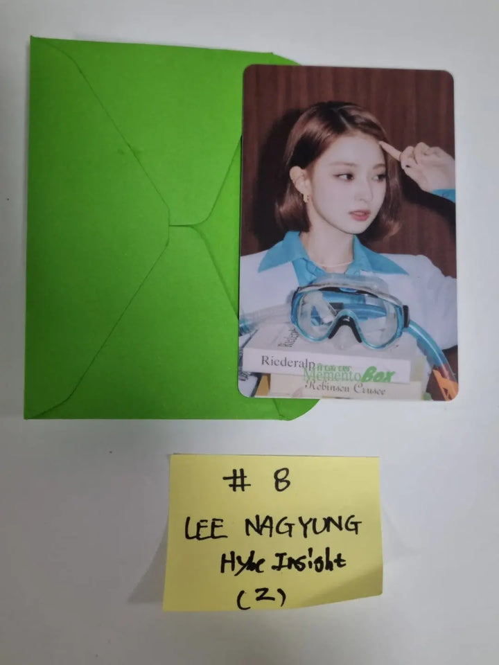 Fromis_9 "from our Memento Box" - Hybe Insight Event PVC Photocard - HALLYUSUPERSTORE